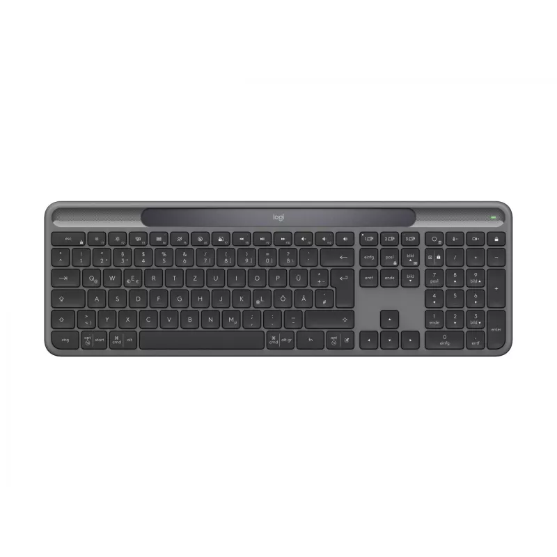 Logitech Signature schlank Solar+ K980 wireless Tastatur, graphite