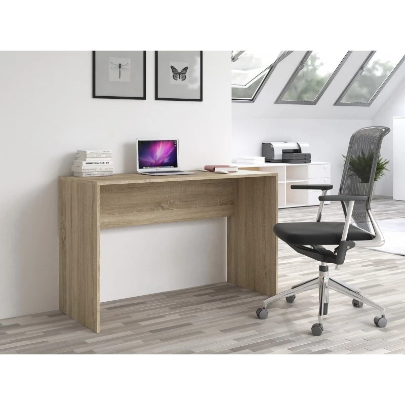 Topeshop BIURKO PLUS SONOMA Computertisch Eichenfarbe
