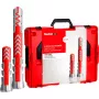 L-BOXX 102 DuoPower, Universal-Dübel Hellgrau/Rot, 910-teilig