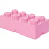 LEGO Aufbewahrungsstein 8 pink, Aufbewahrungsbox pink
