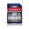 Flash-Speicher Transcend 4 GB SDHC Class 10 TS4GSDHC10