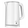 Wasserkocher MPM 1,7 L 2200 W Edelstahlgehäuse, Tasten, einstellbarer Thermostat, Sicherheitsverriegelung