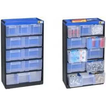 Aufbewahrungsbehälter allit VarioPlus Pro 53/21 B x H T 300 525 - modulares Kleinteilemagazin