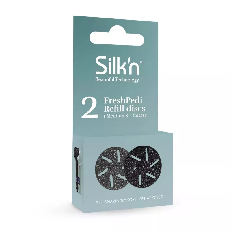 Pedicure-Ersatzpads silk'n FreshPedii FPR2PEUMR001 – Mittlere & Grobe Ersatzpads