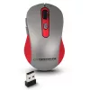 Kabellose optische Maus ESPERANZA EM131R 2,4 GHz, 1600 DPI, beidhändig, Nano-USB-Empfänger, 6 Tasten, grau