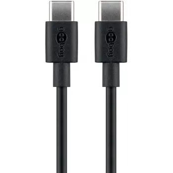 Goobay 51243 USB-Kabel 2 m USB 2.0 USB C Schwarz (51243)