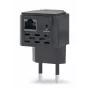 Netzwerk-Repeater GEMBIRD WNP-RP300-03-BK, 300 Mbps, 2,4 GHz, 802.11g, 1x RJ-45, interne 3 dBi Antenne, AC 100–240V