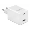 Ladegerät DeLOCK USB GaN Ladegerät USB Type-C PD 3.0 und USB Type-A 48 W