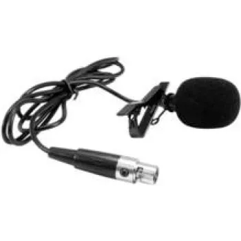 Lavalier-Mikrofon Omnitronic 13106976 Schwarz - -37 dB Empfindlichkeit