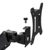Monitorhalterung MACLEAN MC-135 Gasdruckfeder für 17-Zoll–32-Zoll-Bildschirme, Belastung 2–10 kg, schwarz