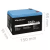 Akkupack LiFePO4 QOLTEC 10Ah 12,8V 128Wh mit integriertem BMS