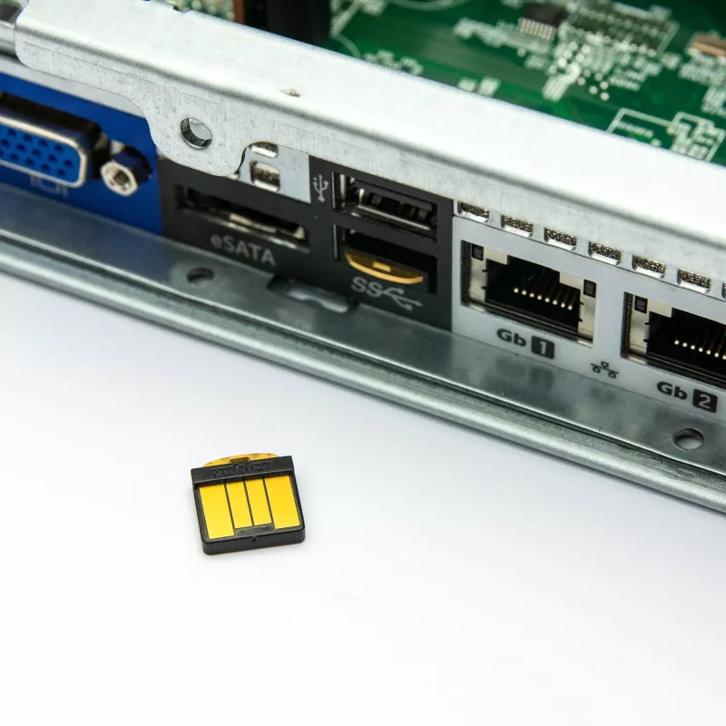 YubiHSM 2 v2.4 Hardware-Sicherheitsmodul USB-A Schwarz 12mm x 13mm x 3,1mm