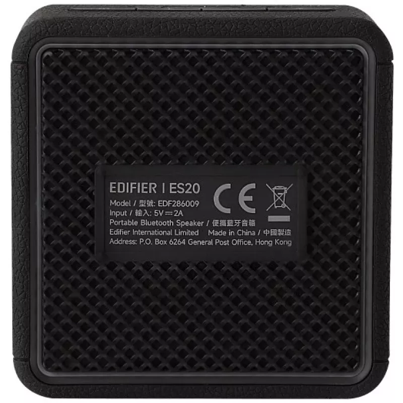 Stereo tragbarer Lautsprecher Edifier ES20 Schwarz