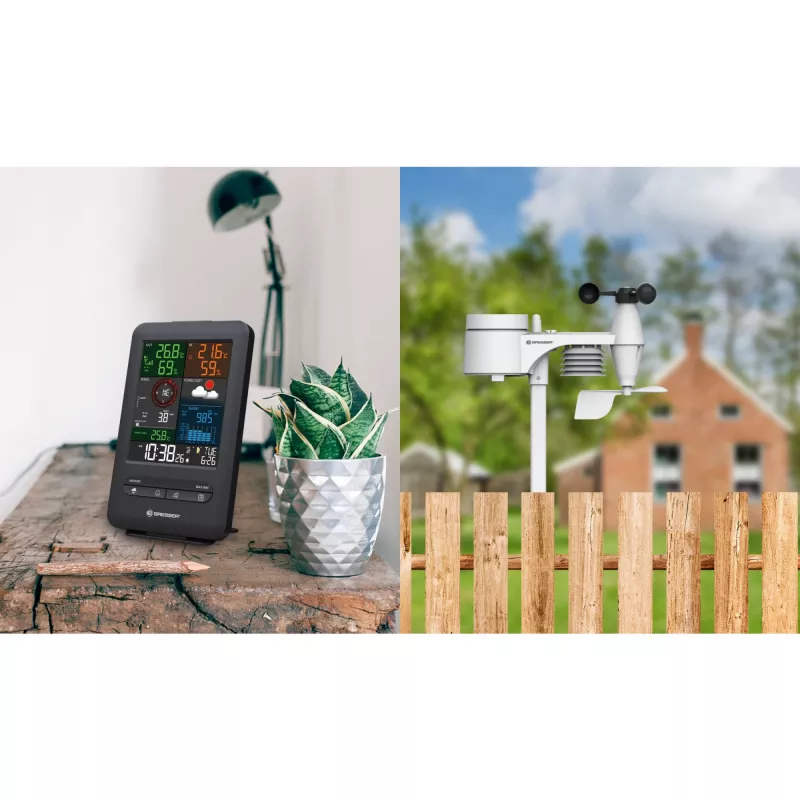 Digitale Wetterstation Bresser Optics 7002525 Innen-/Außenthermometer