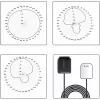 Externe GPS/GLONASS-Antenne QOLTEC 28 dBi 50 W mit rechtwinkligem SMA-Stecker