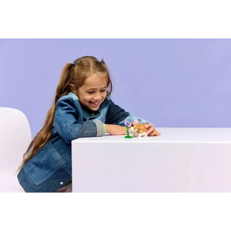 LEGO CREATOR 3 IN 1 31376 Süßer Hamster mit Blume