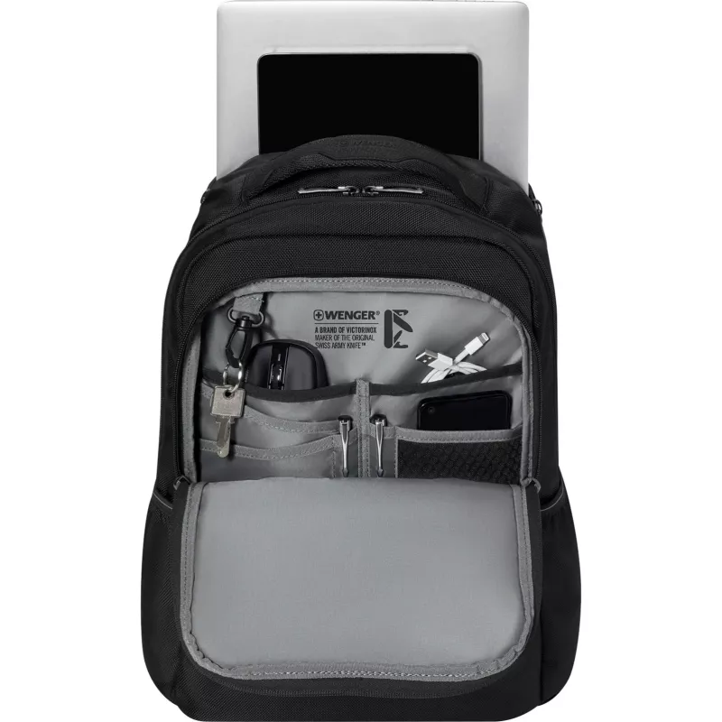 Wenger XE Resist Laptop-Rucksack mit Tabletfach, 16 Zoll, Schwarz