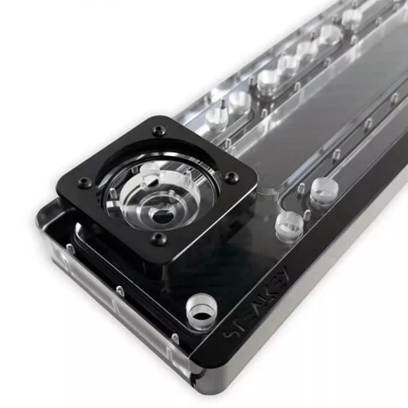 Stealkey Customs SK-UNI 360D Distroplate D-RGB Schwarz Edition