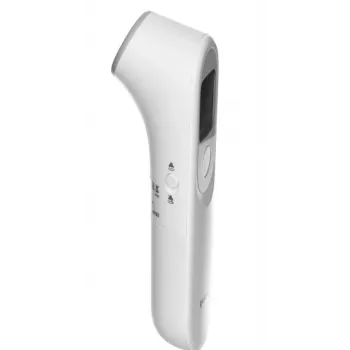 Berührungsloses Infrarot-Thermometer Yuwell YT-1 — Stirn, Bereich 32–43 °C, Genauigkeit ±0,3 °C, Tastensteuerung, Alarm, AAA-Batterien