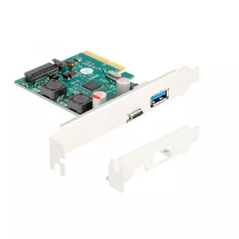 DeLOCK PCI Express x4-Karte 1 x USB Type-C 1 x USB Type-A 10 Gbit/s