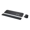 Logitech MX Keys Combo for Business - Tastatur-Maus-Set - hintergrundbeleuchtet - kabellos - Bluetooth LE - QWERTY - GB - Graphit