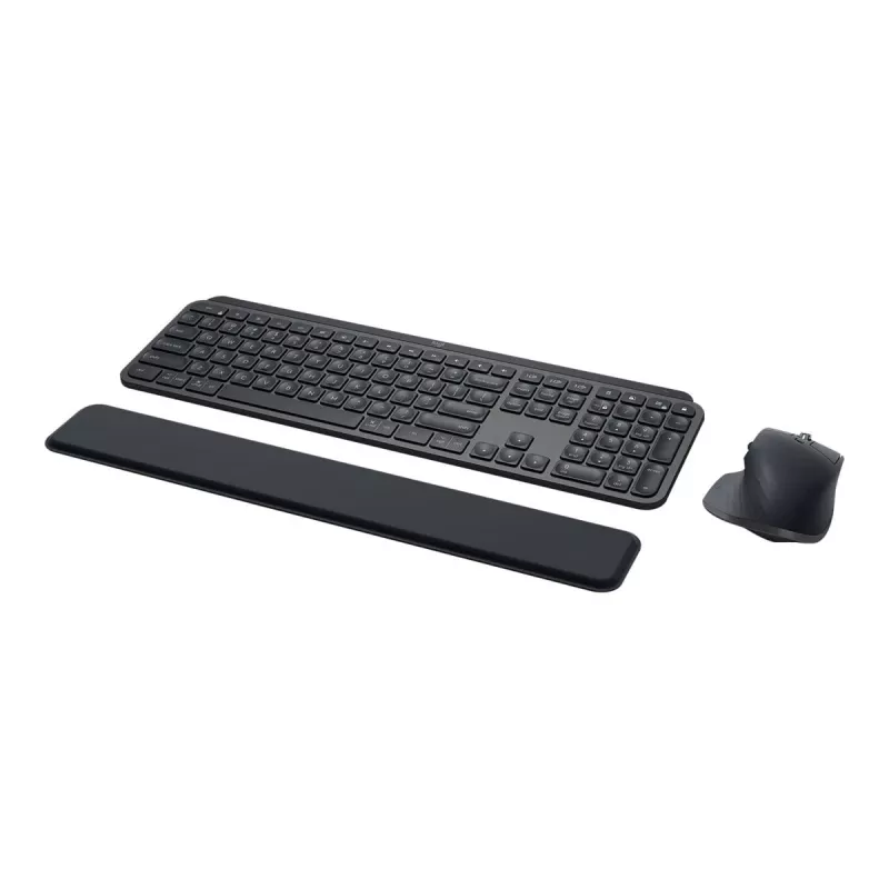 Logitech MX Keys Combo for Business - Tastatur-Maus-Set - hintergrundbeleuchtet - kabellos - Bluetooth LE - QWERTY - GB - Graphit