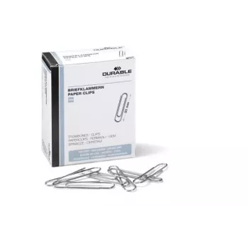 Büroklammer Durable 122425 Metall 100 Stück