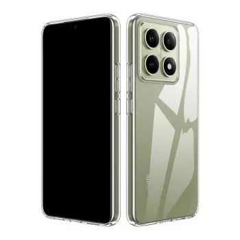 PEDEA Soft-TPU-Hülle für Xiaomi Redmi 14T Pro, transparent (12260110)