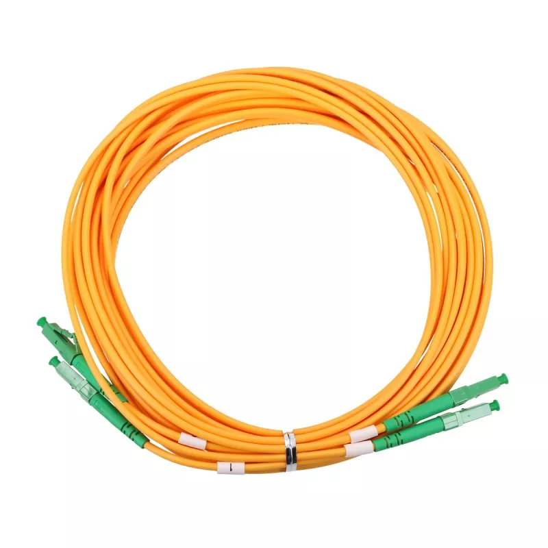 Glasfaser-Patchkabel Extralink LC/APC – LC/APC, Singlemode-Duplex 9/125 µm G.657.A1, 1 m