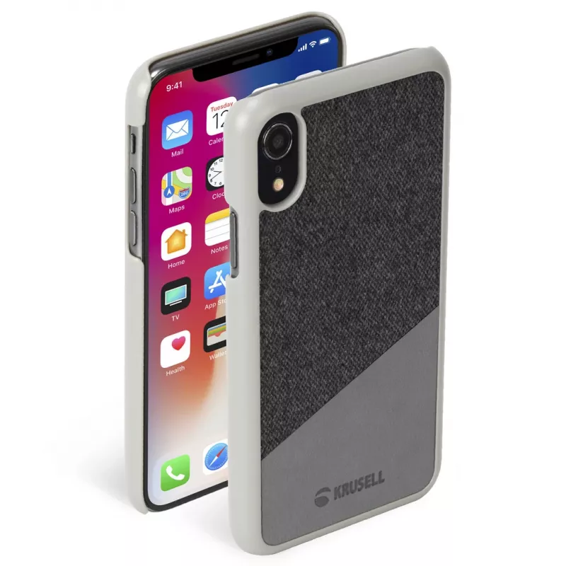 Cover Krusell Tanum iPhone XR 15,5 cm (6,1 Zoll) Grau