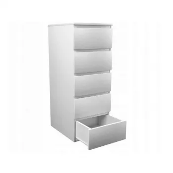 Topeshop W5 BIEL MAT Kommode