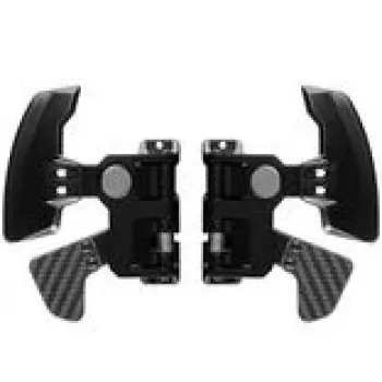 Simagic Schaltwippen-Modul S410 Schwarz Dual Clutch, Ersatz-Wippeneinheit für kompatible Racing Rigs