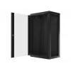 Wandmontierter Schrank LANBERG WF01-6422-10B, 22U, 19 Zoll, 600x450x1085 mm, Stahl, Schwarz