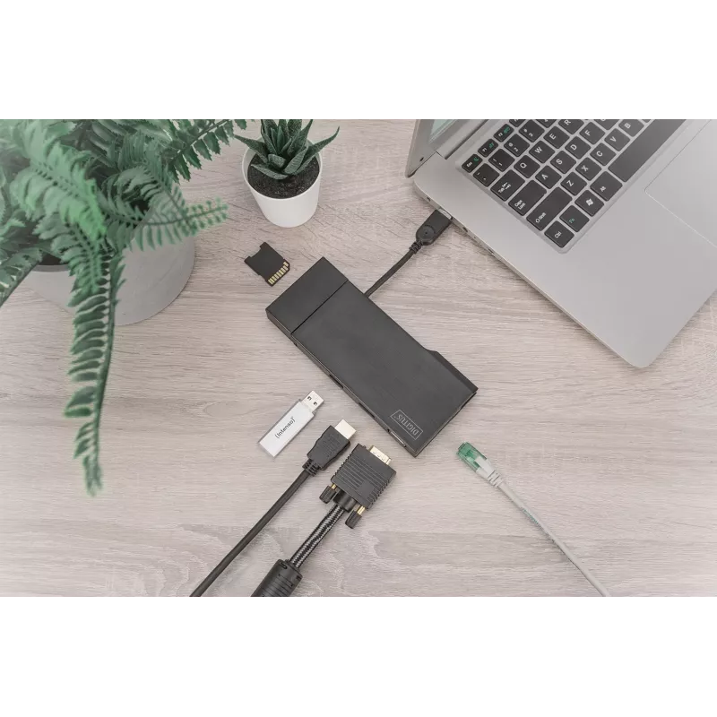 Digitus Universal Docking Station, USB 3.0, Travel