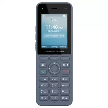 Grandstream Networks WP8256 IP-Telefon Anthrazit 3 Leitungen LCD Wi-Fi