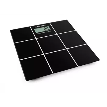 Personenwaage Esperanza EBS004 - elektronisch, 180 kg, schwarzes Glas