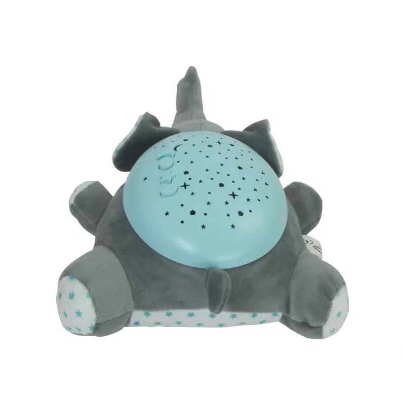 Jamara Dreamy Elephant Baby-Nachtlicht Blau - Grau (460432)
