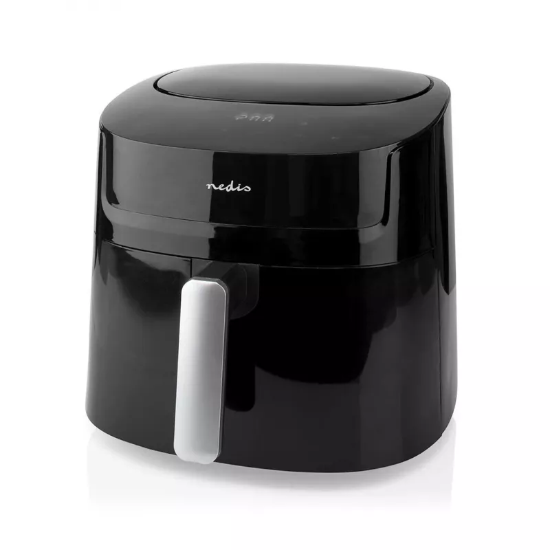Nedis KAAF170BK Fritteuse Einzeln 7,2 l Standgerät 1800 W Heißluftfritteuse Schwarz