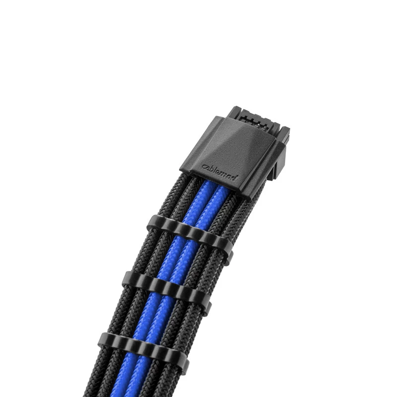 Stromkabel CableMod PRO ModMesh 12VHPWR auf 8-Pin PCIe, 45 cm, schwarz/blau