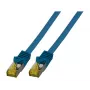 EFB-Elektronik RJ45 Patchkabel Cat.6A S/FTP LSZHCat.7 Rohkabel Blau 1m Hersteller: EFB Elektronik (MK7001.1BL)
