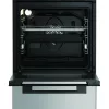 Whirlpool Herd | W5G8LMSWTX | Kochfeldtyp Gas | Ofentyp Elektro | Edelstahl | Breite 50 cm | Tiefe 60 cm | 60 L