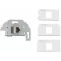 Kindermann 7456-423 Cat-6/6A (RJ45) Anschlussdose Sch./Klemmt., w/RAL 9010 (7456000423)