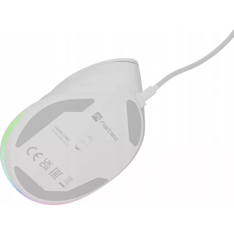 NATEC Crake 2 Pro Maus Universal Rechtshänder USB Typ-A Optisch 12800 DPI