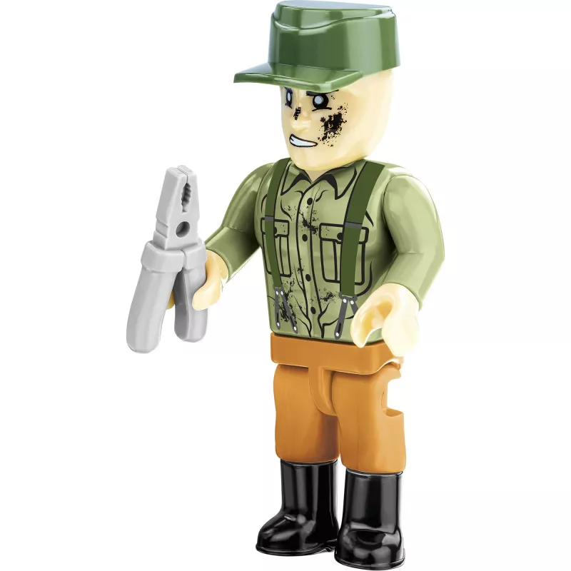 Bausteine Cobi Sd.Kfz. 9/1 Famo — Zweiter-Weltkrieg-Modell, 498 Teile, mehrfarbig