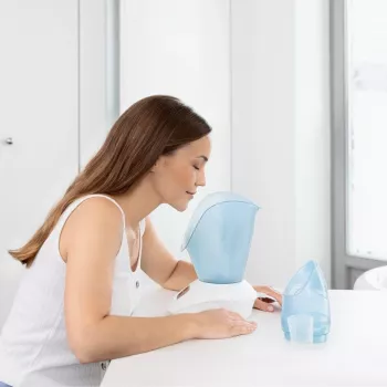 Medisana DS 400 Gesichtssauna Blau, Weiß