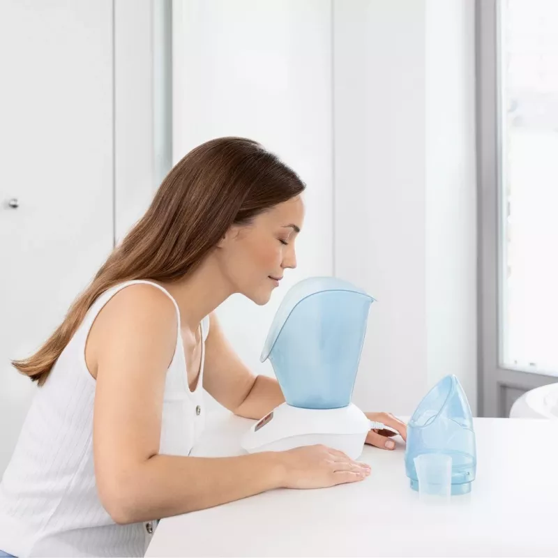 Medisana DS 400 Gesichtssauna Blau, Weiß