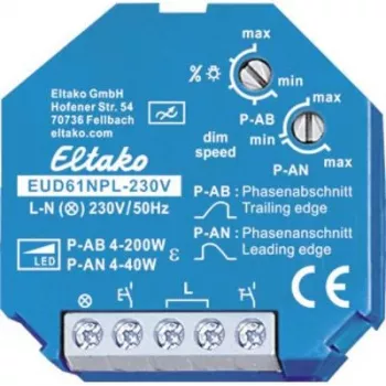 Universal-Dimmer Schalter Mindestlast nur 4W EUD61NPL-230V (61100832)
