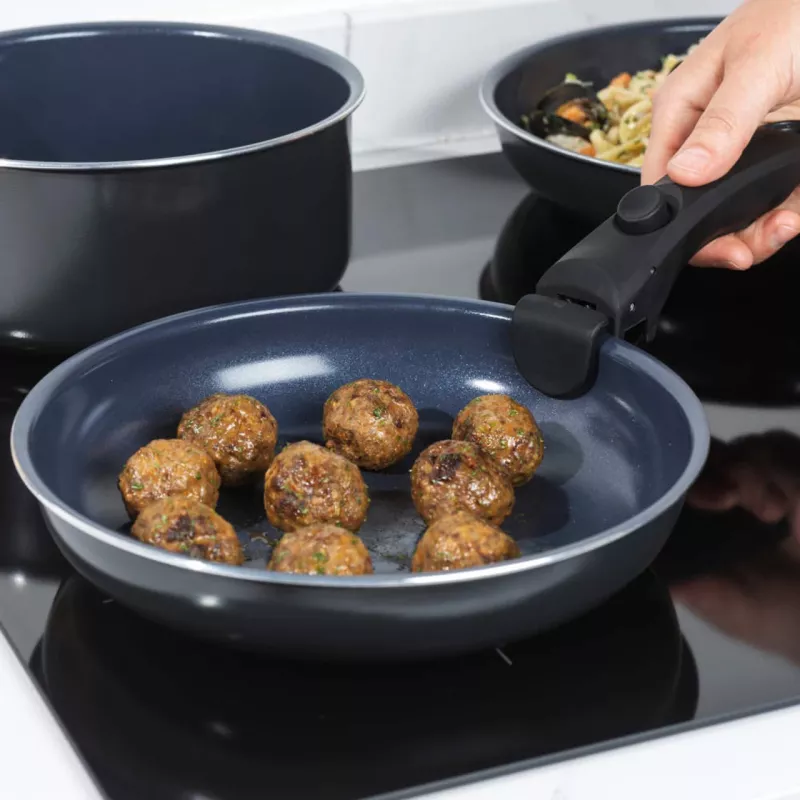 Kochtopf-Set Russell Hobbs RH03319EU7, 5-teilig, antihaftbeschichtete Pfannen, spülmaschinengeeignet