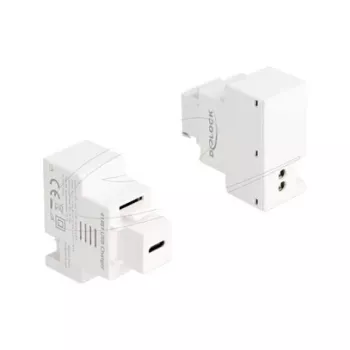 DELOCK Keystone-Modul mit USB‑C PD 20W Ladebuchse, weiß