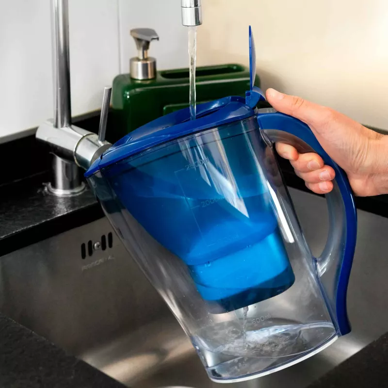 Wasserfilterkanne JATA HJAR1001 2,5 l Blau Transparent